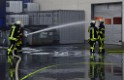 Grossbrand Halle Troisdorf Kriegsdorf Junkersring P166